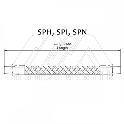 МЕТАЛЛОРУКАВА ТИПА SPH-SPI-SPN (CORTEM)