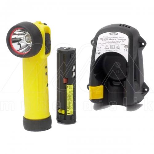 EXPROOF ŞARJLI EL FENERİ_R-55 LED (WOLF)_ZONE 0