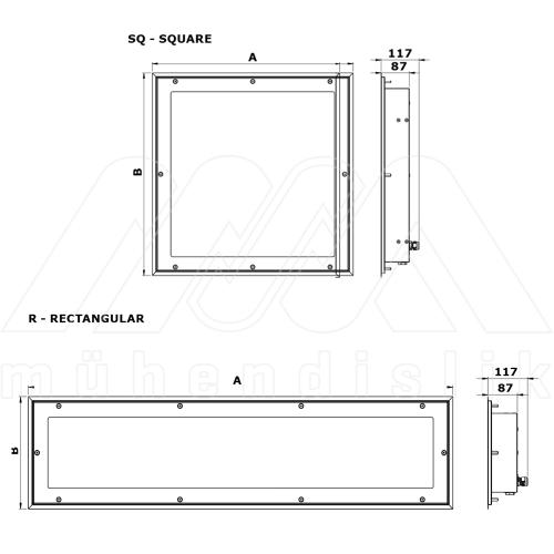 EX SIVA ALTI GÖMME LED AYDINLATMA ARMATÜRÜ (VYRTYCH)
