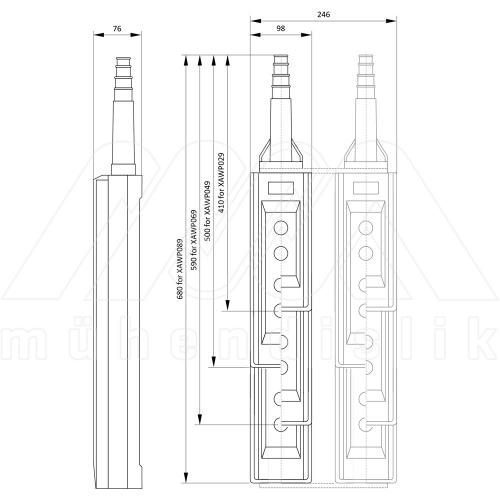 КОМБИНАЦИЯ ВЗРЫВОЗАЩИЩЕННОГО КОНТРОЛЛЕРА (TECHNOR)
