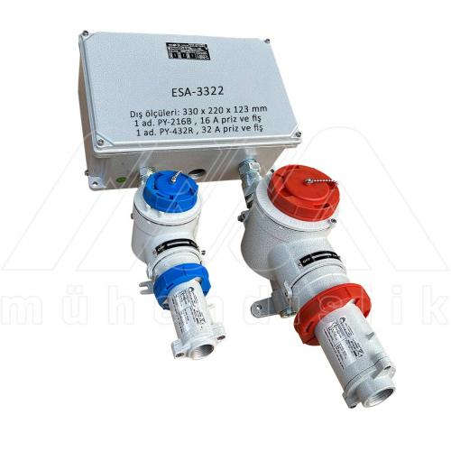 EXPLOSION PROOF PLUG - SOCKET BOX (BARTEC-NASP)