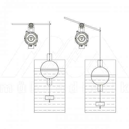 EX-PROOF FLOATING LIMIT SWITCH (COSIME)