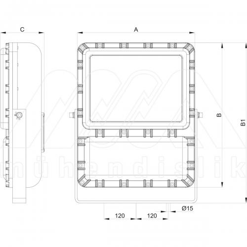 EX-PROOF LED FLOODLIGHTS (CORTEM)