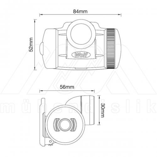 EXPROOF BARET LAMBASI_HT-650 LED (WOLF)_ZONE 0